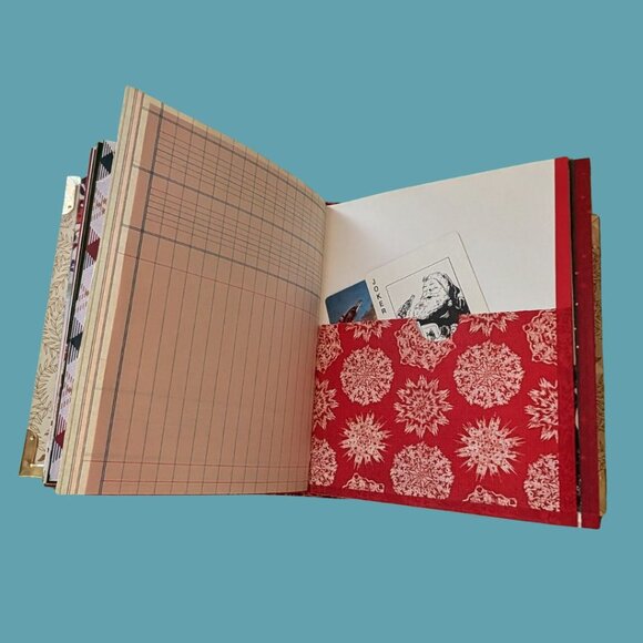 Frosty the Snowman Altered Little Golden Book Journal Scrapbook - Picture 5 of 5